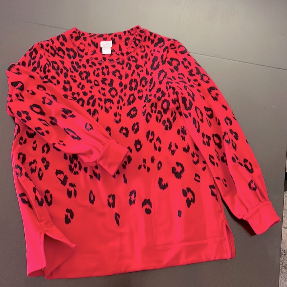Chicos long sleeve cotton shirt. Size 1 (8-10)